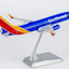 Pre-Order NG Models 8073 1:200 Southwest Airlines 737-800/w N8657B Heart livery with halogen landing lights; with scimitar winglets