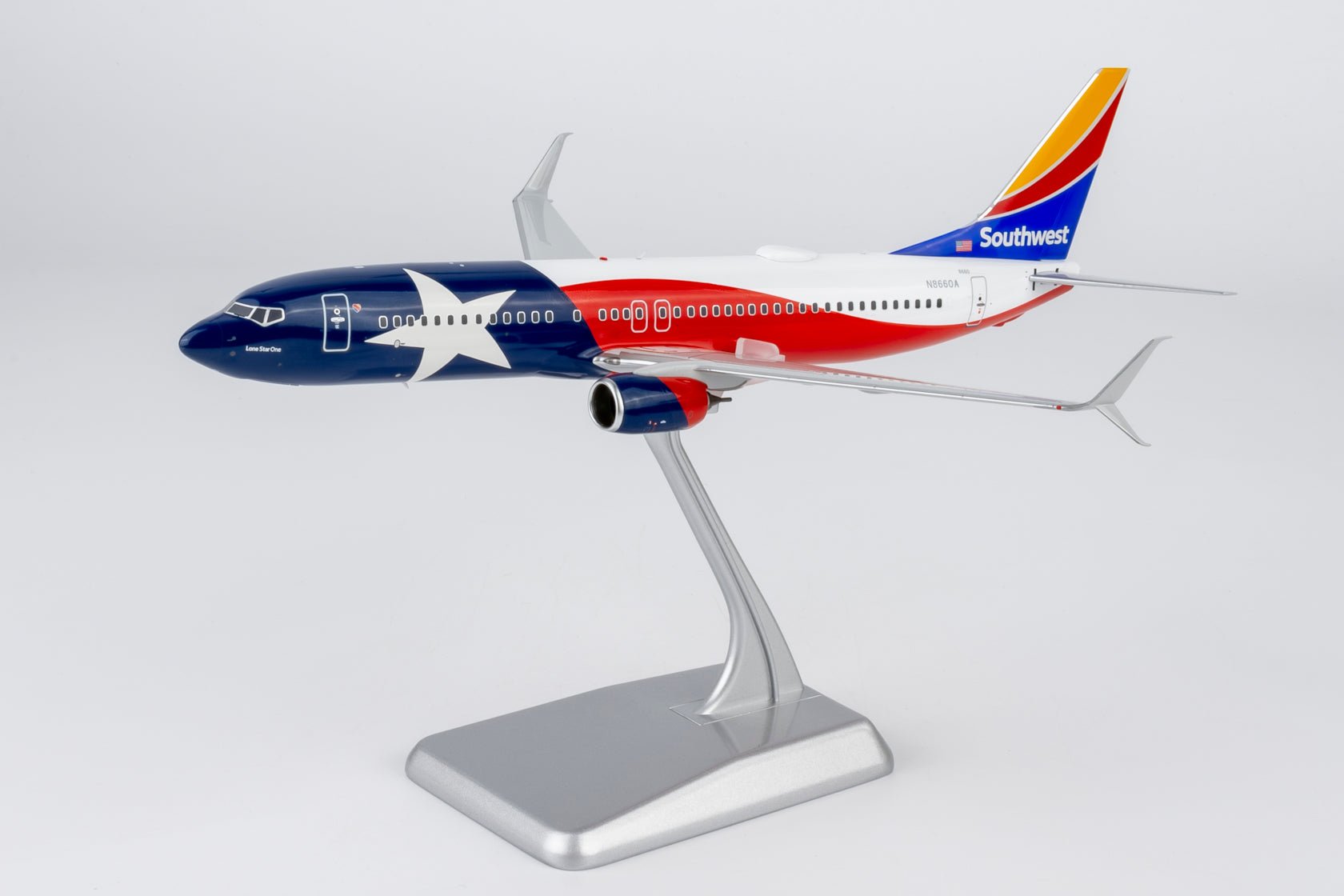 Pre-Order NG Models 8074 1:200 Southwest Airlines 737-800/w N8660A new "Lone Star One"