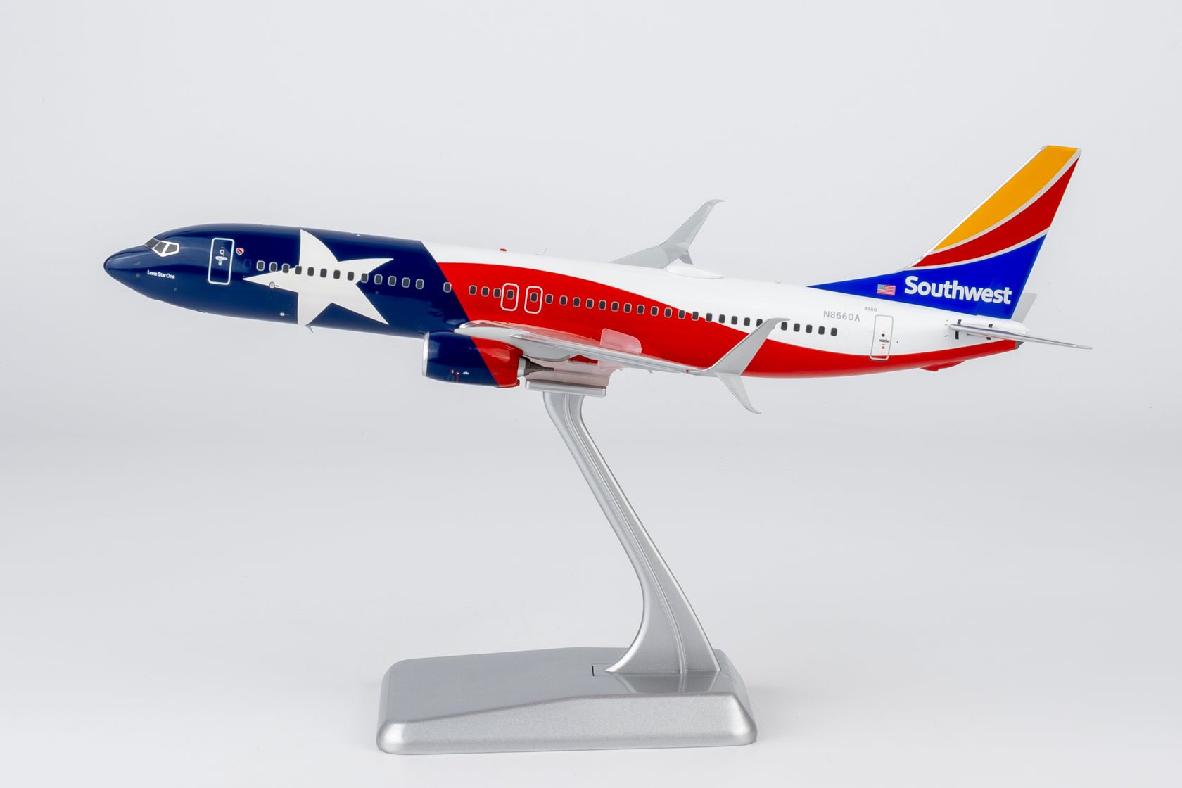 Pre-Order NG Models 8074 1:200 Southwest Airlines 737-800/w N8660A new "Lone Star One"