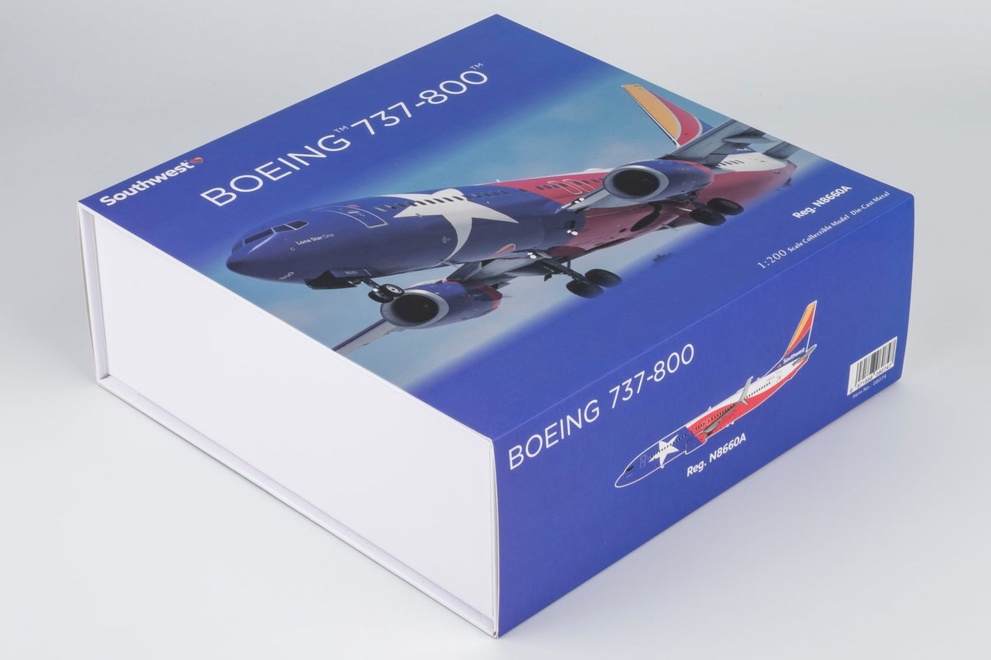 Pre-Order NG Models 8074 1:200 Southwest Airlines 737-800/w N8660A new "Lone Star One"