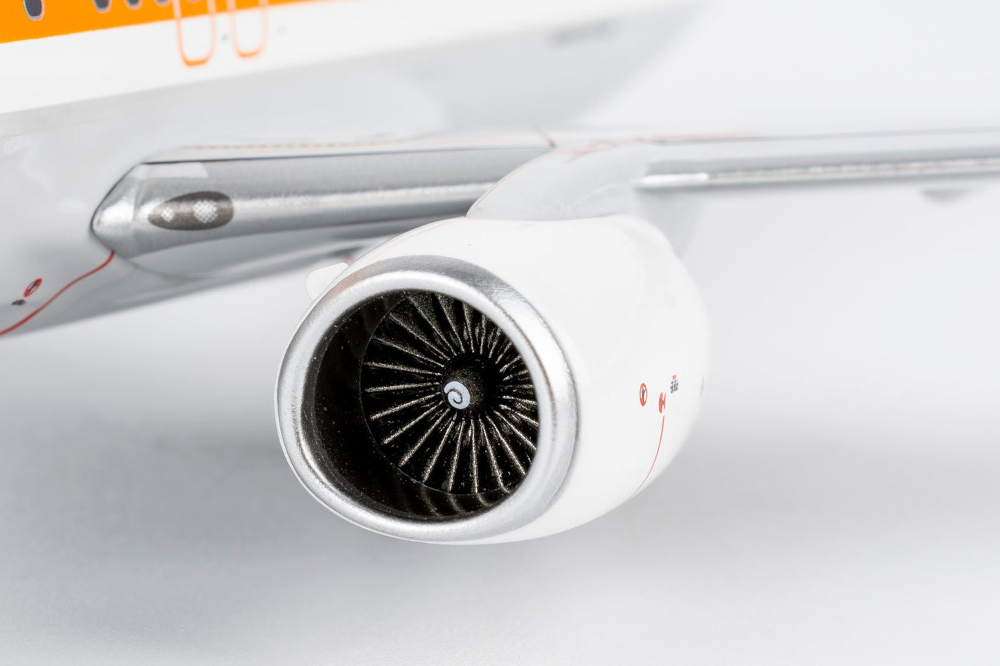 Pre-Order NG Models 8075 1:200 Qantas Airways 737-800/w VH-XZP retro 'Ochre' c/s, named 'James Strong
