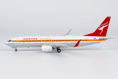 Pre-Order NG Models 8075 1:200 Qantas Airways 737-800/w VH-XZP retro 'Ochre' c/s, named 'James Strong