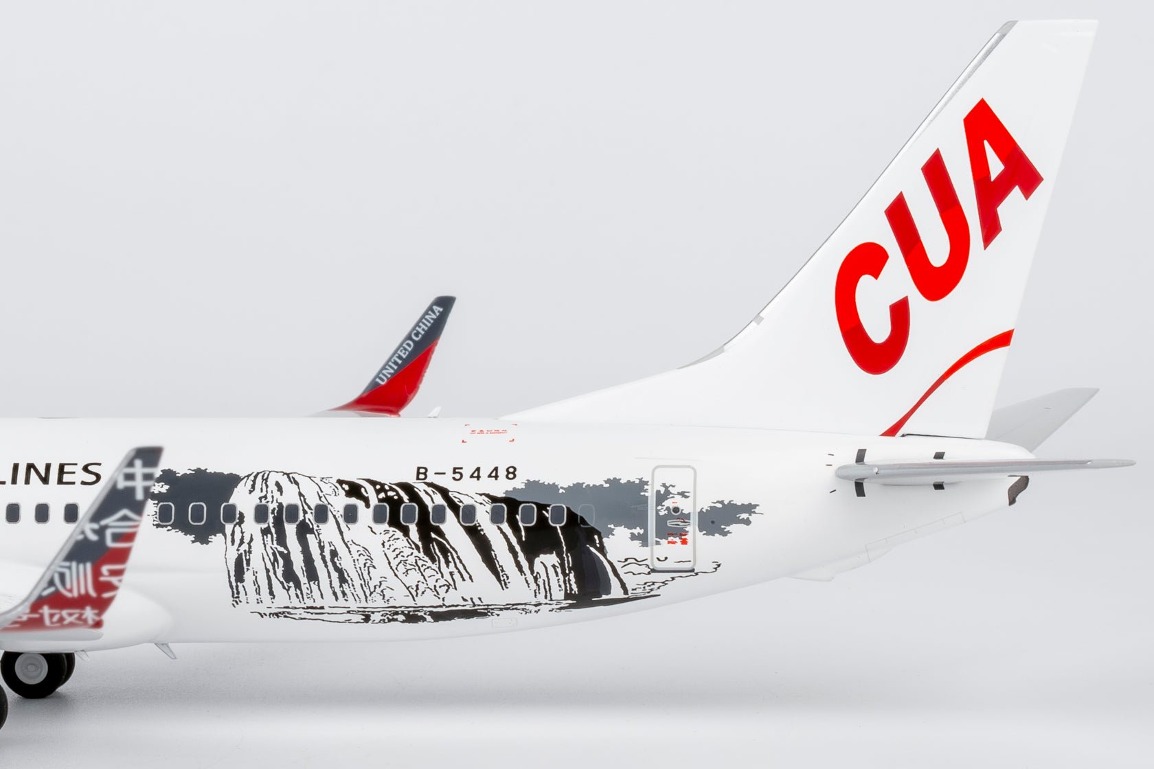 Pre-Order NG Models 8076 1:200 China United Airlines 737-800/w B-5448 Anshun Huangguoshu Waterfalls 安顺黄果树号