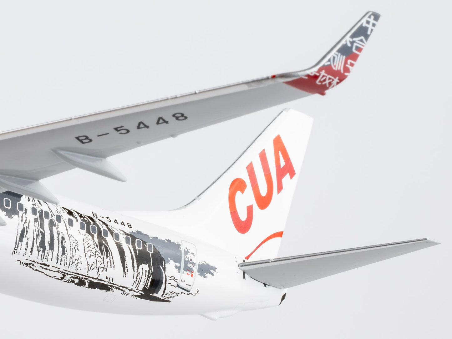 Pre-Order NG Models 8076 1:200 China United Airlines 737-800/w B-5448 Anshun Huangguoshu Waterfalls 安顺黄果树号