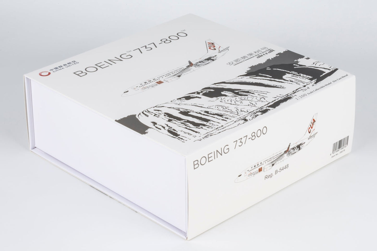 Pre-Order NG Models 8076 1:200 China United Airlines 737-800/w B-5448 Anshun Huangguoshu Waterfalls 安顺黄果树号