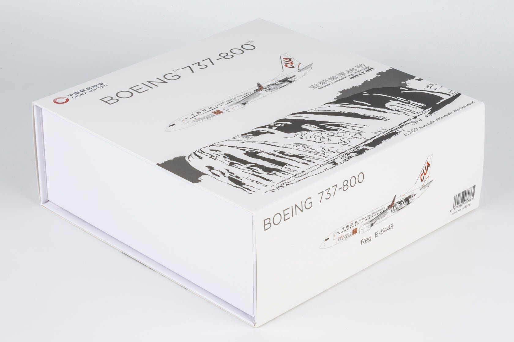 Pre-Order NG Models 8076 1:200 China United Airlines 737-800/w B-5448 Anshun Huangguoshu Waterfalls 安顺黄果树号