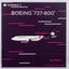 Pre-Order NG Models 8077 1:200 Aeromexico 737-800/w N958AM new paint with scimitar winglets