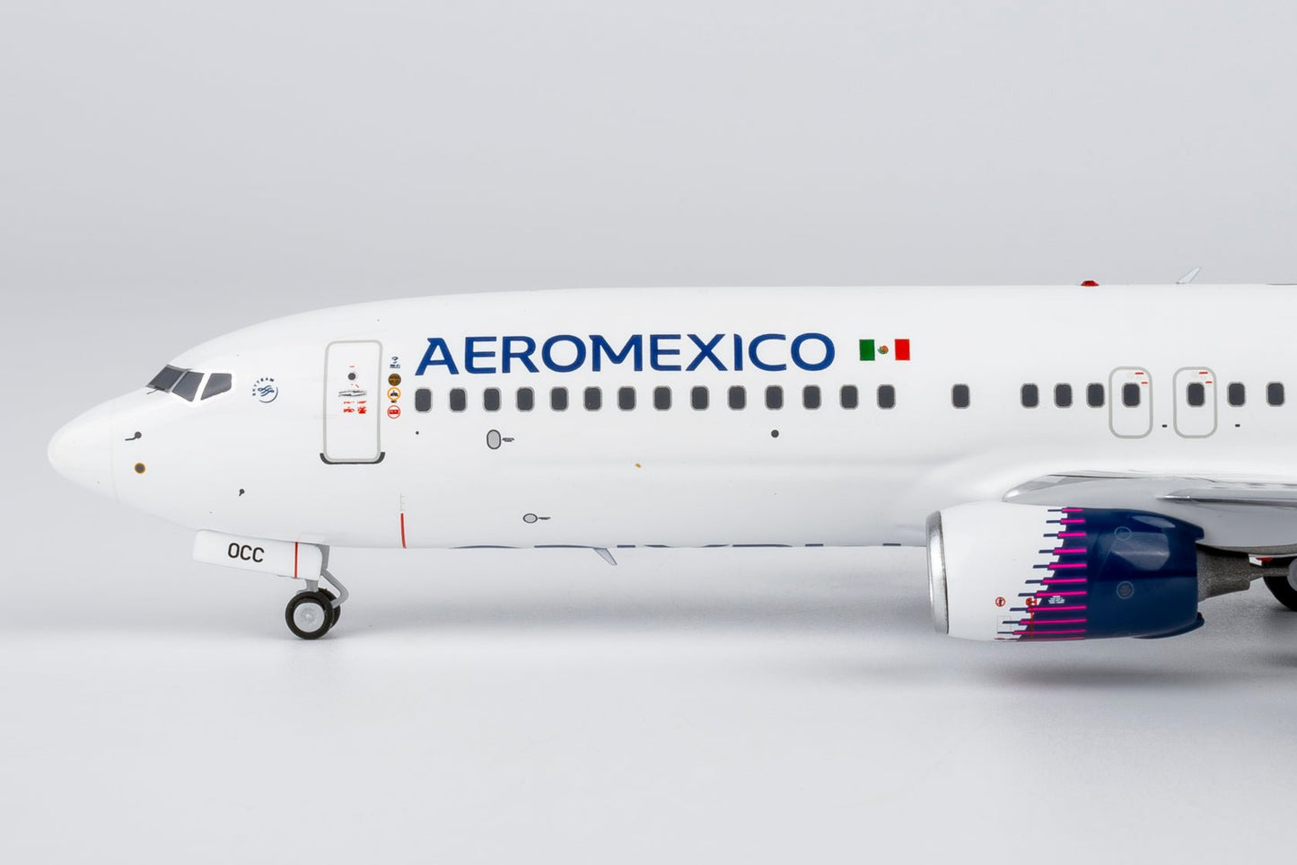 Pre-Order NG Models 8078 1:200 Aeromexico 737-800/w XA-OCC new paint with scimitar winglets
