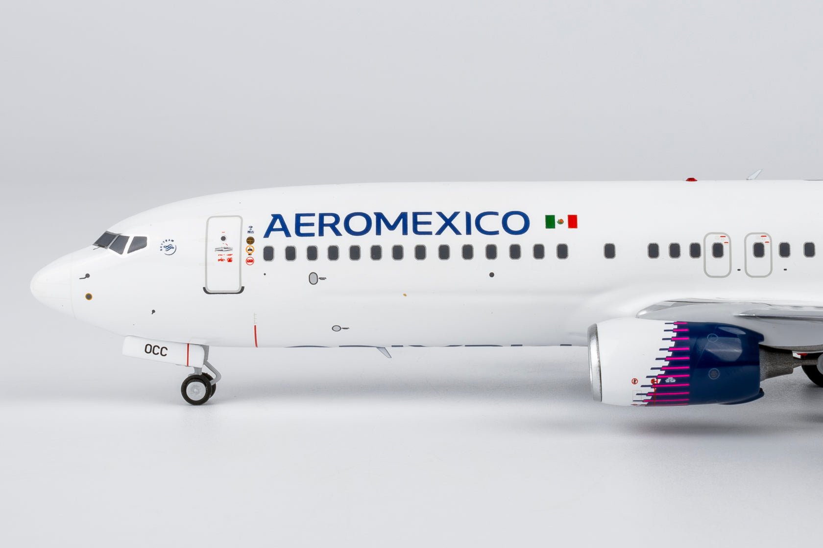 Pre-Order NG Models 8078 1:200 Aeromexico 737-800/w XA-OCC new paint with scimitar winglets