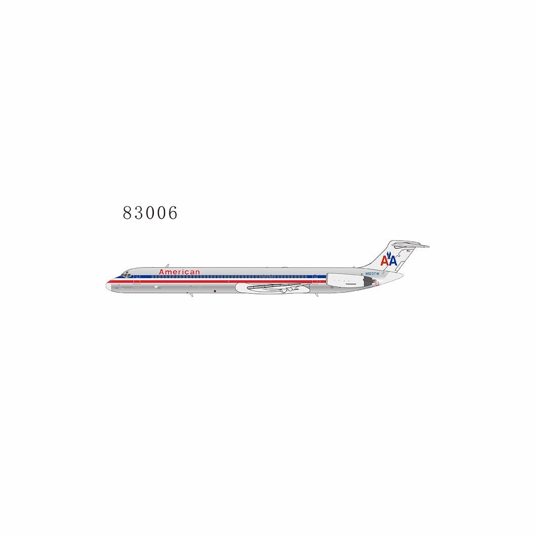 Pre - Order NG Models 83006 1:400 American Airlines MD - 82 N923TW