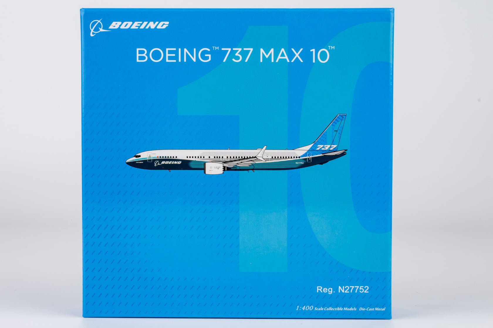 Pre-Order NG Models 90005 1:400 The Boeing Company 737 MAX 10 N27752
