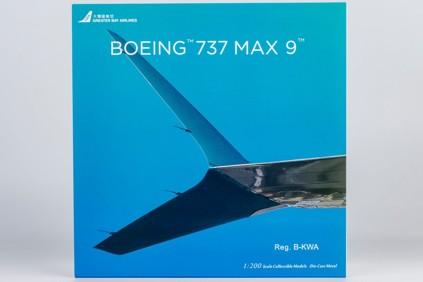 Pre-Order NG Models 94009 1:200 Greater Bay Airlines 737 MAX 9 B-KWA the first 737 MAX 9 for Greater China