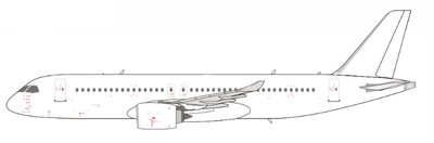 Pre - Order NG Models 99000 1:200 Blank Model C919 N/A