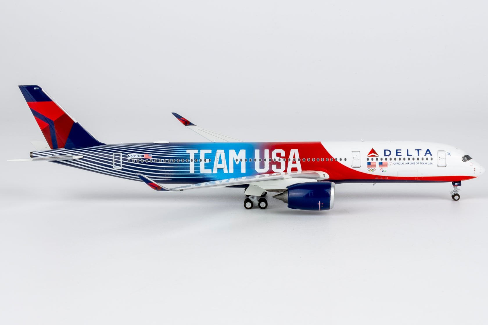 Pre-Order NG Models ULTIMATE 39123 1:400 Delta Air Lines A350-900 N531DN (TEAM USA 3)