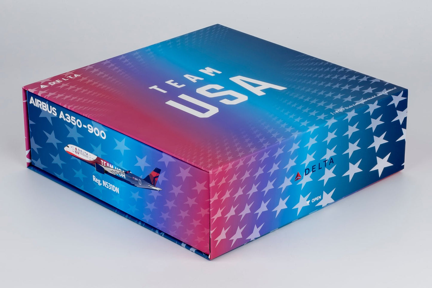 Pre-Order NG Models ULTIMATE 39123 1:400 Delta Air Lines A350-900 N531DN (TEAM USA 3)
