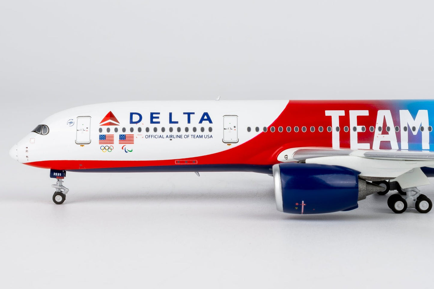 Pre-Order NG Models ULTIMATE 39123 1:400 Delta Air Lines A350-900 N531DN (TEAM USA 3)
