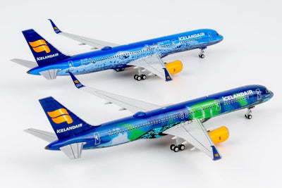 Pre-Order NG Models ULTIMATE 53211 1:400 Icelandair 757-200/w A321 TF-FIU (Aurora (Northern Lights))
