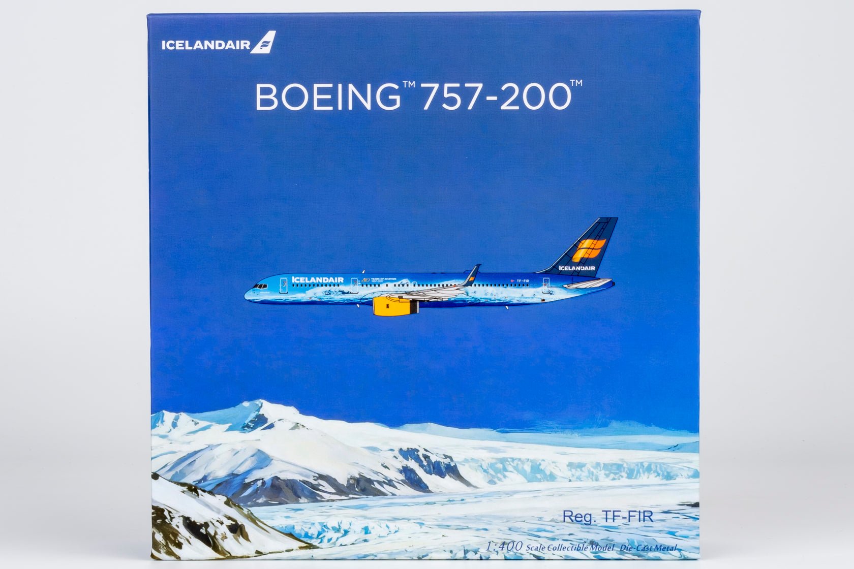 Pre-Order NG Models ULTIMATE 53212 1:400 Icelandair 757-200/w A321 TF-FIR (Vatnajökull)