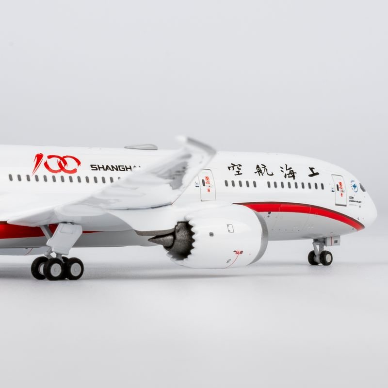Pre - Order NG Models ULTIMATE 55169 1:400 Shanghai Airlines 787 - 9 Dreamliner B - 1111 (Shanghai Airlines' 100th Aircraft; Exclusive for HEC2026)