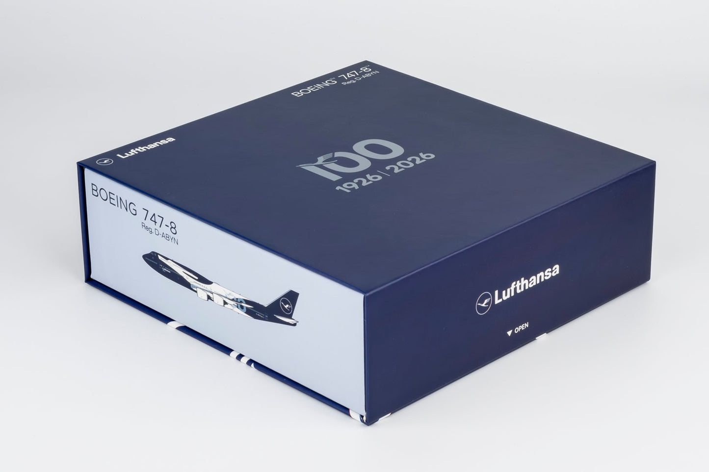 Pre-Order NG Models ULTIMATE 78045 1:400 Lufthansa 747-8i D-ABYN (100 Years Anniversary)