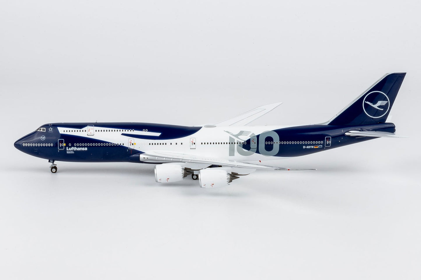 Pre-Order NG Models ULTIMATE 78045 1:400 Lufthansa 747-8i D-ABYN (100 Years Anniversary)