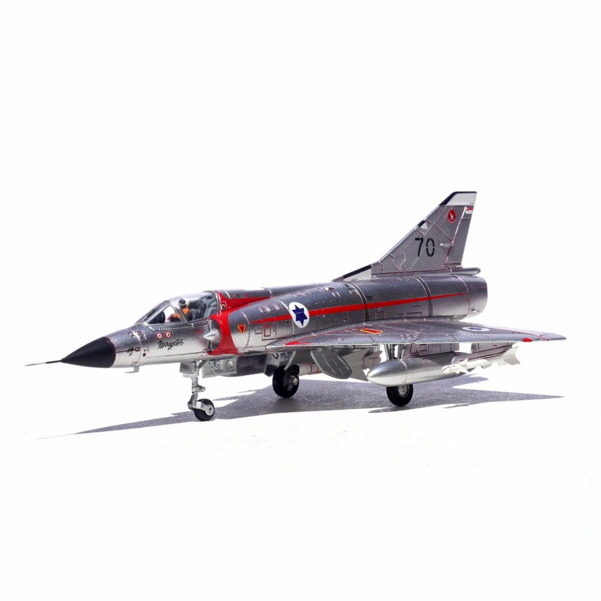 Pre - Order Panzerkampf 14648PD 1:72 Mirage llICJ, n° 70, 117 "First Jet" Squadron, Ramat David Air Base, lsrael, June 1967