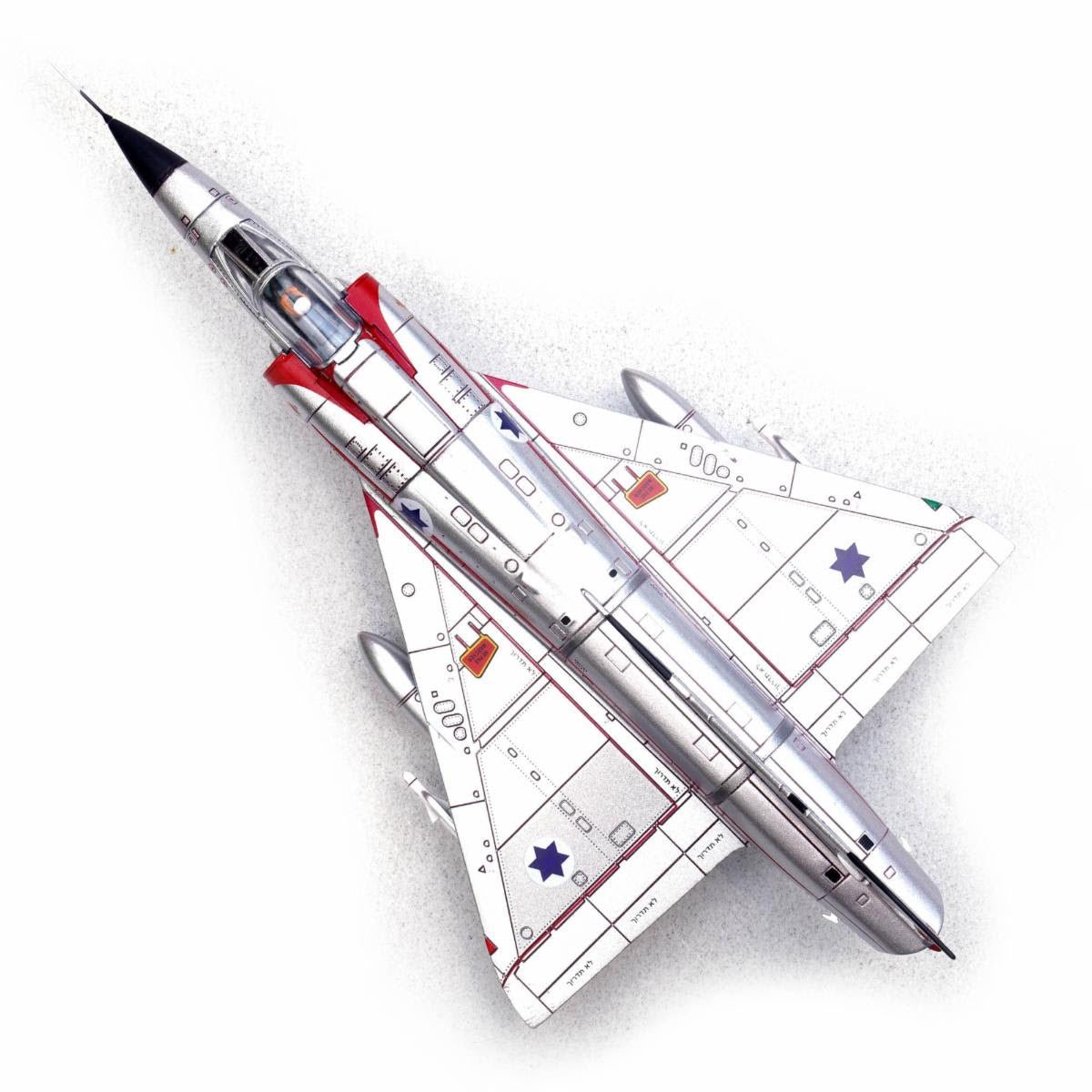 Pre - Order Panzerkampf 14648PD 1:72 Mirage llICJ, n° 70, 117 "First Jet" Squadron, Ramat David Air Base, lsrael, June 1967