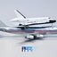 Pre - Order Patriot Model PT - 400 - 023FD 1:400 Boeing 747 - 123 NASA N905NA & Space Shuttle Orbiter OV - 101"Enterprise" Flaps Down Edition