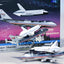 Pre - Order Patriot Model PT - 400 - 023FD 1:400 Boeing 747 - 123 NASA N905NA & Space Shuttle Orbiter OV - 101"Enterprise" Flaps Down Edition