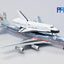 Pre - Order Patriot Model PT - 400 - 023FD 1:400 Boeing 747 - 123 NASA N905NA & Space Shuttle Orbiter OV - 101"Enterprise" Flaps Down Edition