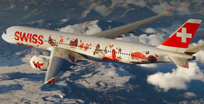 Pre - Order Phoenix 12003 1:400 Swiss A350 - 900 HB - IFA "Wanderlust"
