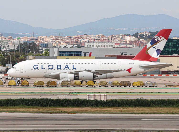 Pre - Order Phoenix 12012 1:400 Global Airlines A380 9H - GLOBL
