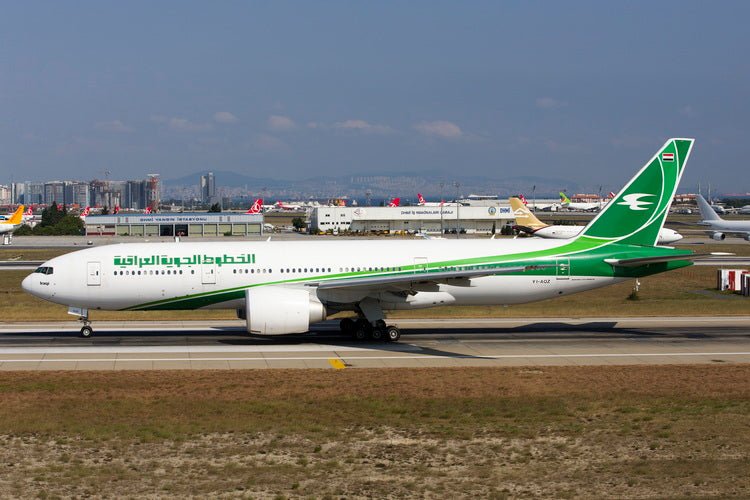 Pre - Order Phoenix 12028 1:400 Iraqi Airways B777 - 200LR YI - AQZ