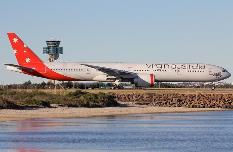 Pre - Order Phoenix 12039 1:400 Virgin Australia B777 - 300ER VH - VPD