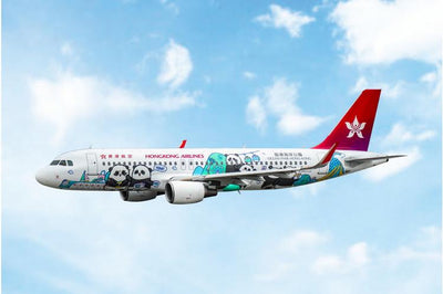 Pre - Order Phoenix Models 04689 1:400 Hong Kong Airlines A320 B - LPP "Ocean Park HK"