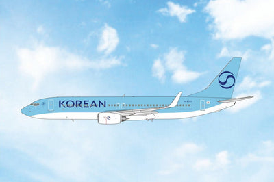 Pre-Order Phoenix Models 04731 1:400 Korean Air B737-800 HL8241