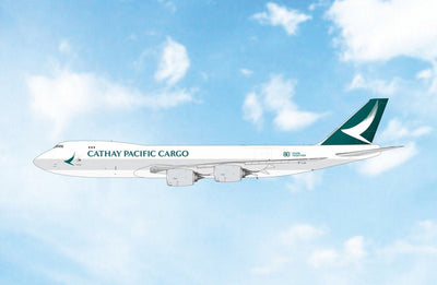Pre-Order Phoenix Models 04732 1:400 Cathay Pacific Cargo B747-8F B-LJH "80 Years