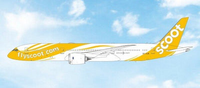 Pre - Order Phoenix Models 12104 1:400 Scoot B787 - 9 9V - OJB