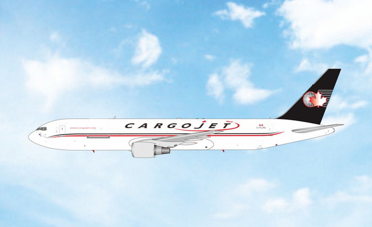 Pre-Order Phoenix Models 12128 1:400 Cargojet Airways B767-300ER(BDSF) C-FLPD