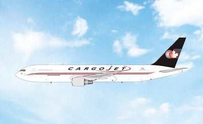 Pre-Order Phoenix Models 12128 1:400 Cargojet Airways B767-300ER(BDSF) C-FLPD