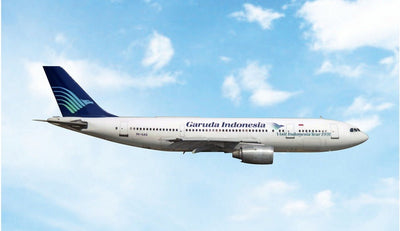 Pre-Order Phoenix Models 12134 1:400 Garuda Indonesia A300B4-220 PK-GAG "Visit Indonesia Year 1991"