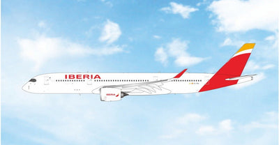 Pre-Order Phoenix Models 12139 1:400 Iberia A350-900 EC-OOL
