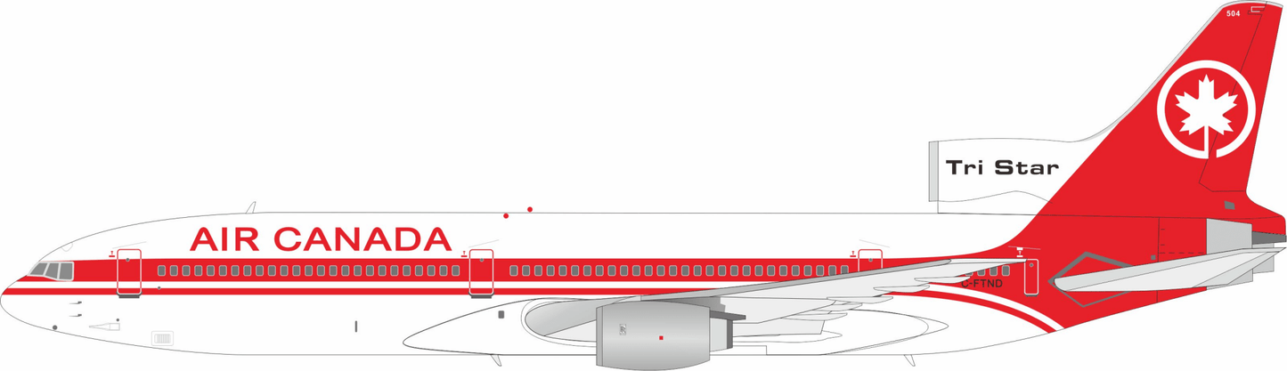 Pre - Order Retro Models RM10112 1:200 Air Canada Lockheed L - 1011 - 385 - 1 TriStar 1 C - FTNG