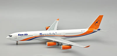 Pre - Order Retro Models RM34315 1:200 KAM AIR A340 - 313 YA - KME 15 YEARS IN THE SKY LIMITED EDITION