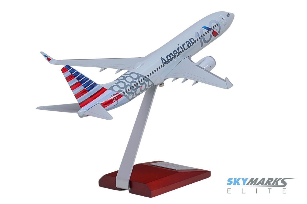Pre-Order SkyMarks Elite SKR80100 1:100 Boeing 737-800 American Airlines 100th Anniversary N840NN
