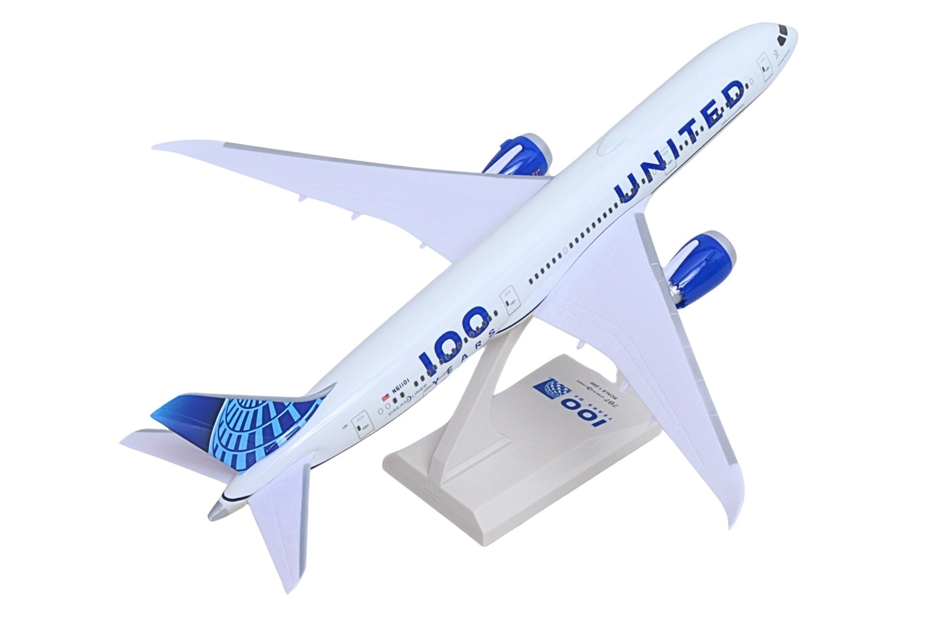 Pre - Order Skymarks SKR1178 1:200 United Airlines Boeing 787 - 9 "100 Years" Special Scheme N61101