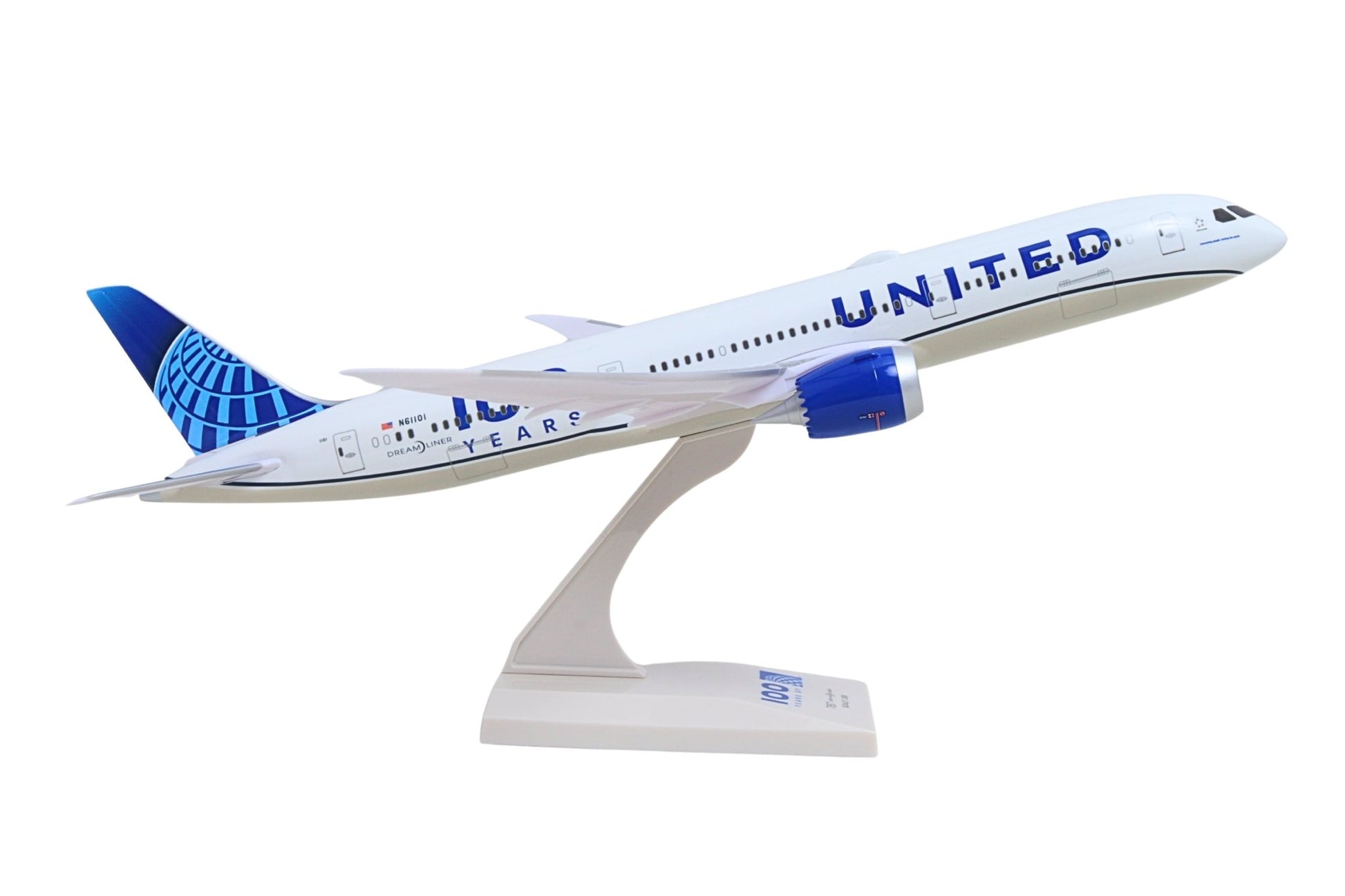 Pre - Order Skymarks SKR1178 1:200 United Airlines Boeing 787 - 9 "100 Years" Special Scheme N61101
