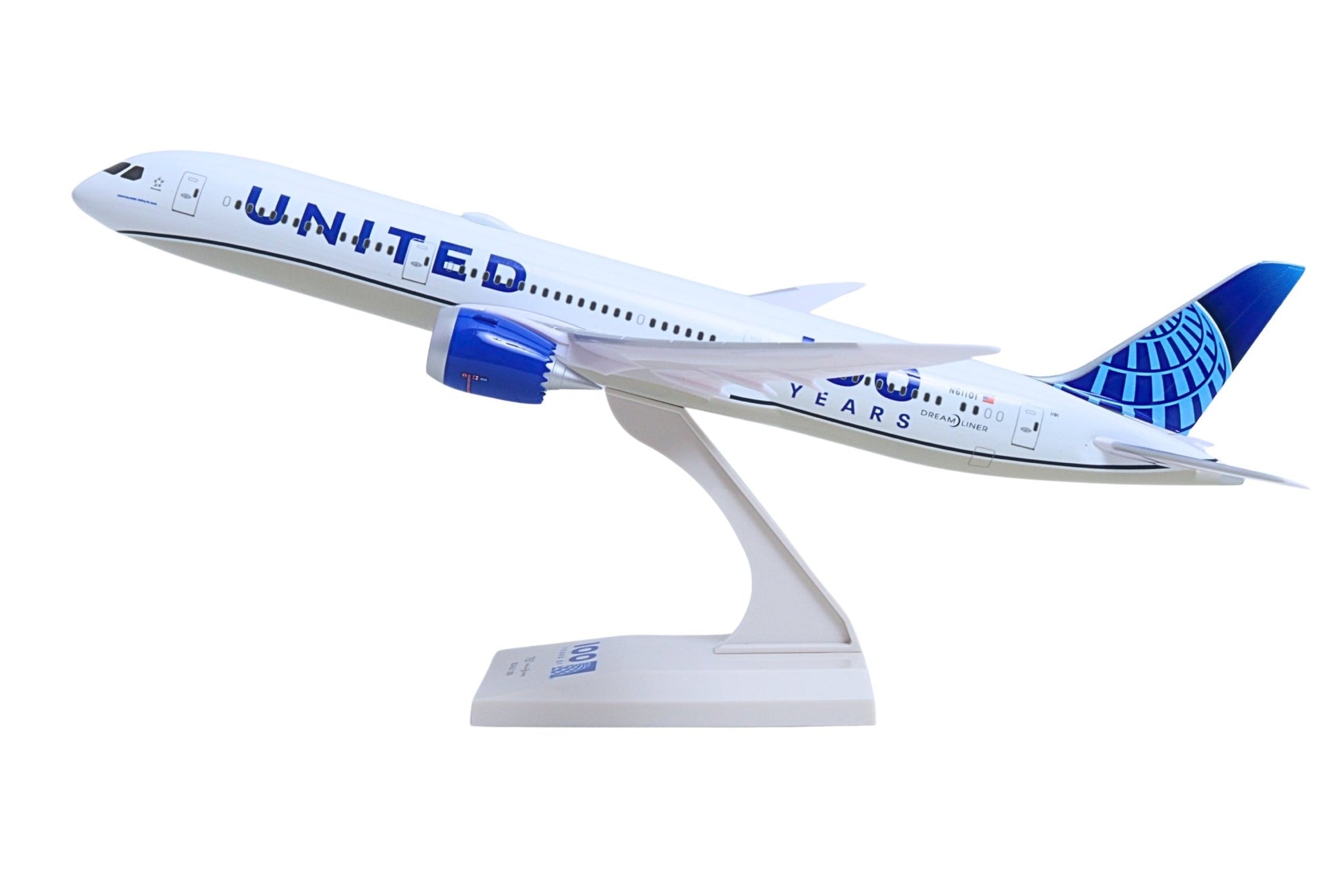 Pre - Order Skymarks SKR1178 1:200 United Airlines Boeing 787 - 9 "100 Years" Special Scheme N61101