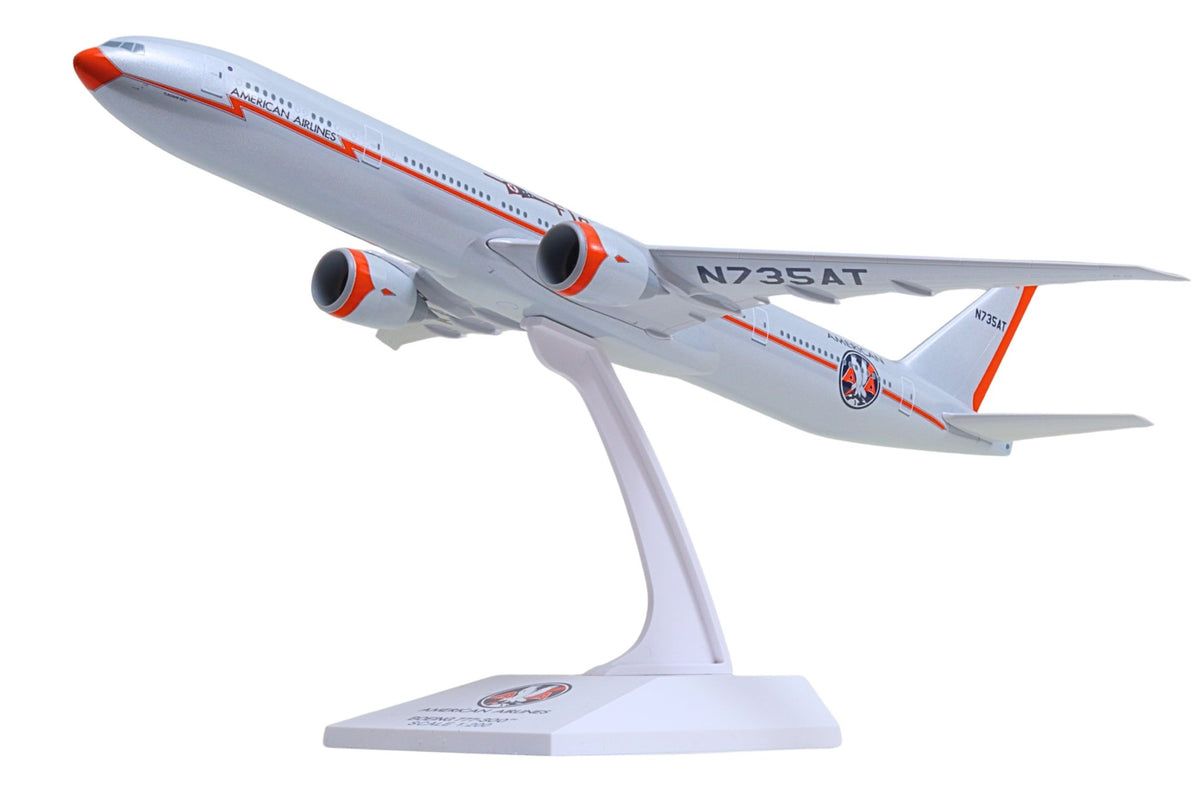 Pre-Order SkyMarks SKR1189 1:200 Boeing 777-300 American Airlines 100 Years Flagship N735AT