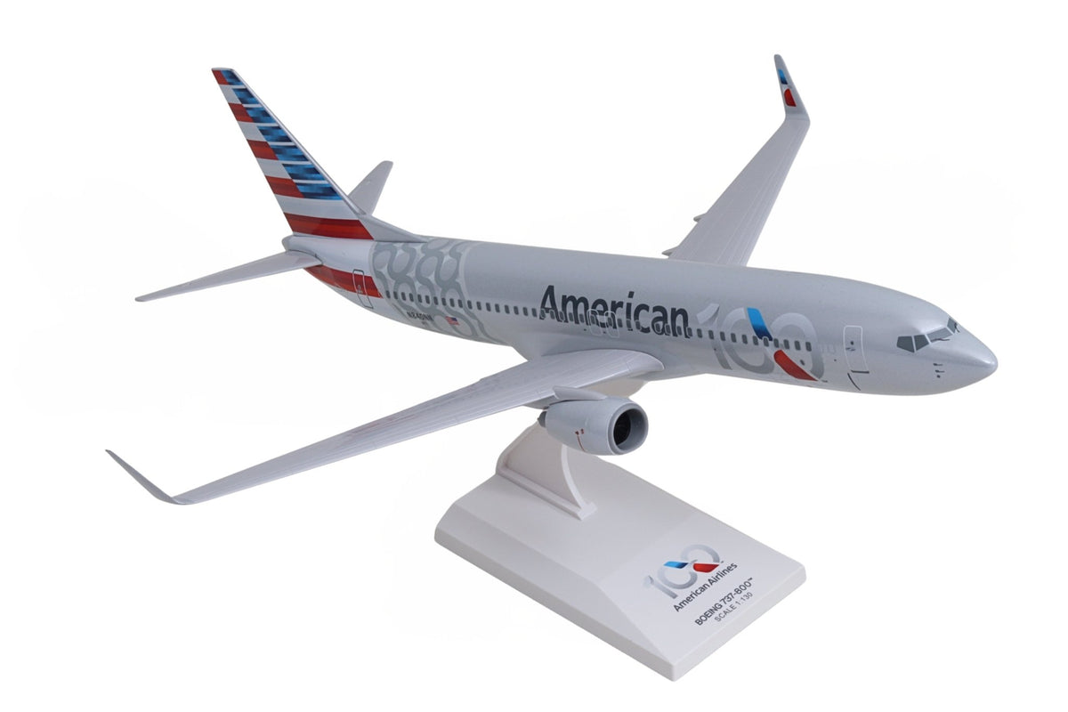 Pre-Order SkyMarks SKR1193 1:130 Boeing 737-800 American Airlines 100th Anniversary N840NN